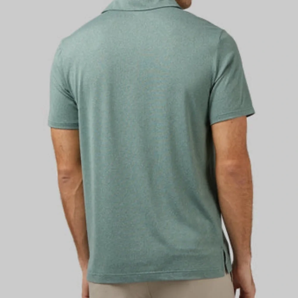 32 degrees dark forest heather MEN'S COOL CLASSIC POLO